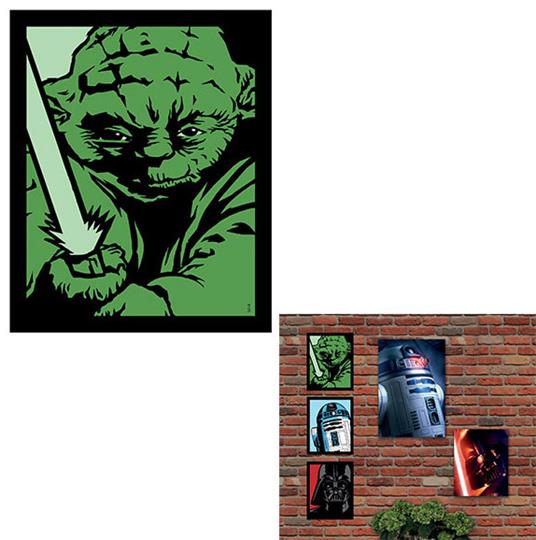 Quadro Luminoso Star Wars - Yoda Small