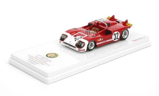 Alfa Romeo Tipo 33/3 #32 12H Sebring 1971 3Rd Place Henri Pescarolo 1:43 Model Riptsm144310