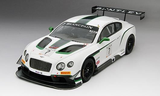 Bentley Gt3 #7 Blancpain Gt Silverstone Winner 2014 1:18 Model Riptsm151807R - 2