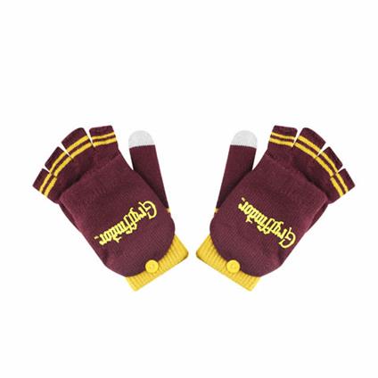 Harry Potter Guanti Senza Dita/Manopole Grifondoro