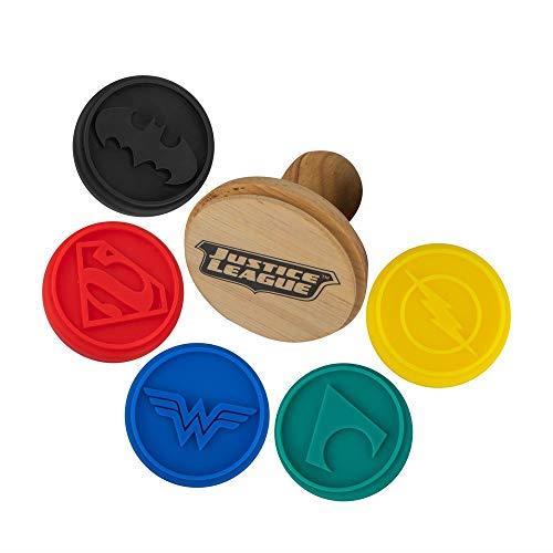 Cinereplicas Justice League Cookie Stamp Logos Comics Gadgets