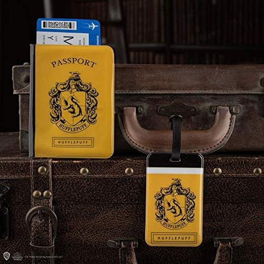 Harry Potter Tassorosso Custodia Passaporto E Porta Etichetta - 4