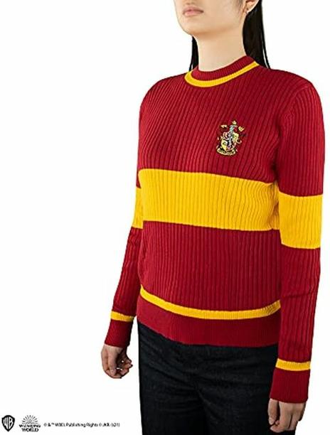 Harry Potter Quidditch Grifondoro Maglione Unisex Tg. L - 2