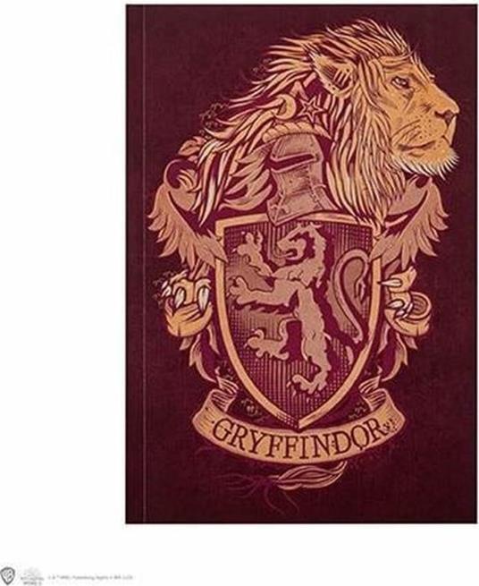 Harry Potter Taccuino Gryffindor 128 Pagine