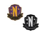 Wednesday Pins 2-Pack Nevermore Academy Cinereplicas