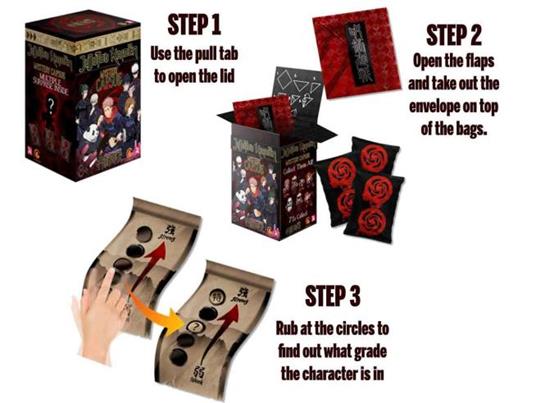 JJK Cursed Capsules Display (12) Mini Figura Yume