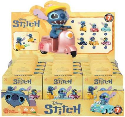 Lilo & Stitch Zoom Hero Pullback Vehicles Con Figures Stitch (blind Box Ver.) Yume Toys