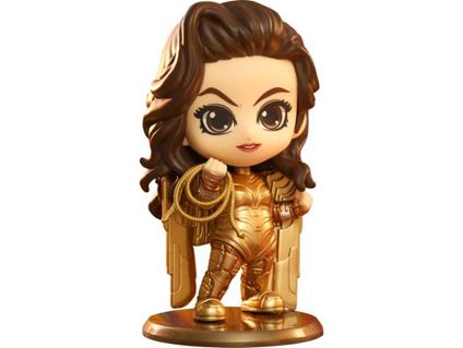 Wonder Woman 1984 Cosbaby (s) Mini Figura Golden Armor Wonder Woman 10 Cm Hot Toys