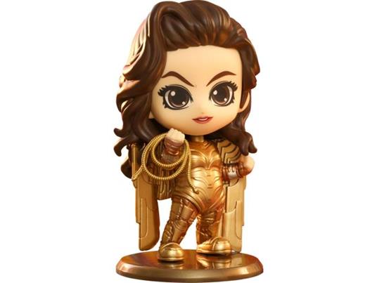Wonder Woman 1984 Cosbaby (s) Mini Figura Golden Armor Wonder Woman 10 Cm Hot Toys