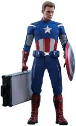figurina Hot Toys MMS563 - Marvel Comics - Avengers 4 : Endgame - Captain America 2012 Version