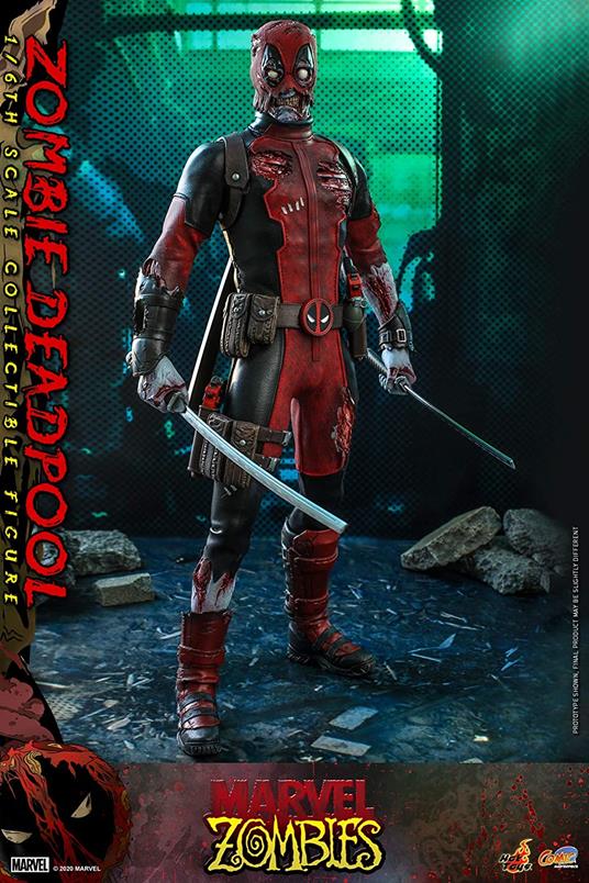figurina Hot Toys CMS06 - Marvel Zombies - Zombie Deadpool - 6