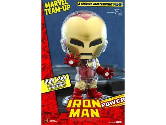 Marvel Comics Cosbaby (s) Mini Figura Iron Man (the Origins Collection) 10 Cm Hot Toys