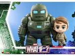 What If...? Cosbaby (S) Mini Figures Hydra Stomper & Steve Rogers 10 Cm Hot Toys