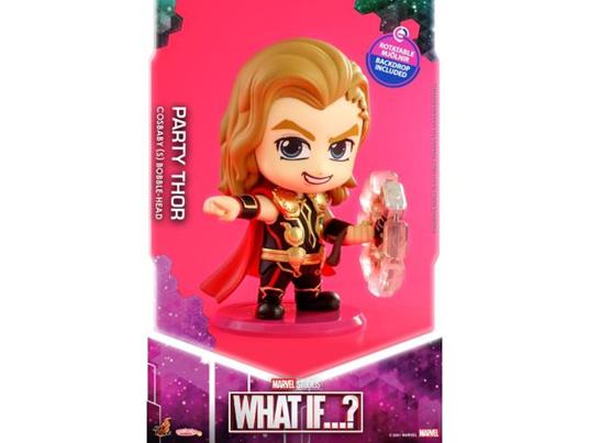 What If...? Cosbaby (s) Mini Figura Party Thor 10 Cm Hot Toys