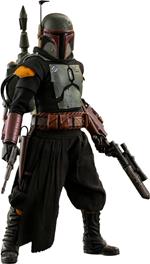 figurina Hot Toys TMS055 - Star Wars : The Mandalorian - Boba Fett Repaint Armor Version Standard Version