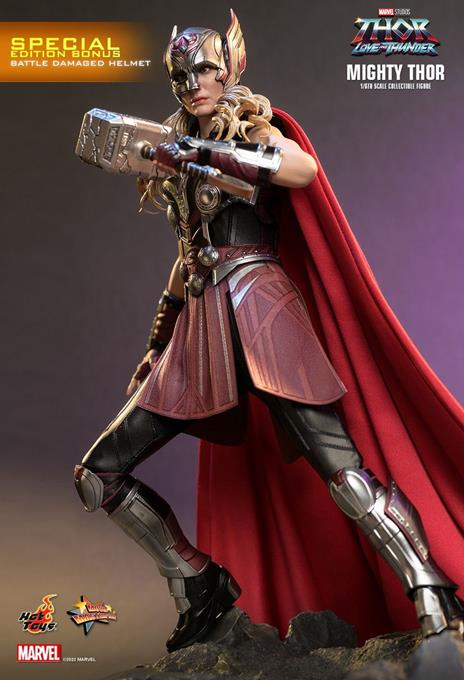 Thor: Love E Thunder Masterpiece Action Figura 1/6 Mighty Thor 29 Cm Hot Toys - 2