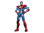 Marvel Comic Diecast Masterpiece Action Figura 1/6 Iron Patriot Hot Toys Esclusiva 32 Cm Hot Toys