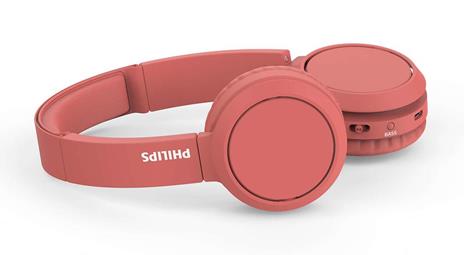 Philips 4000 series TAH4205RD/00 cuffia e auricolare Padiglione auricolare Rosso