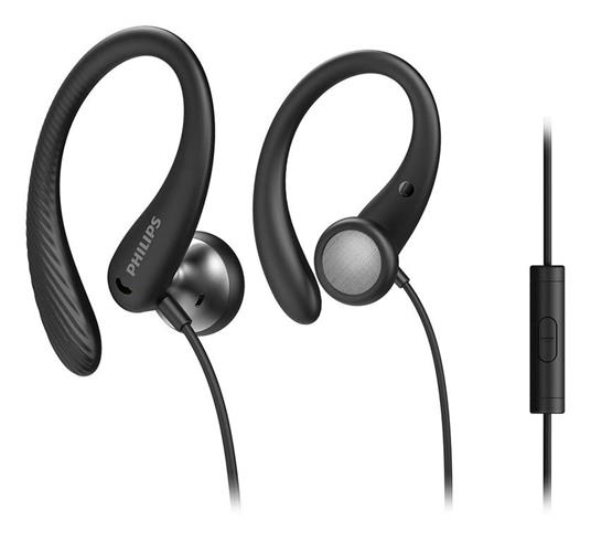 Philips TAA1105BK/00 cuffia e auricolare Aggancio, Auricolare Connettore 3.5 mm Nero