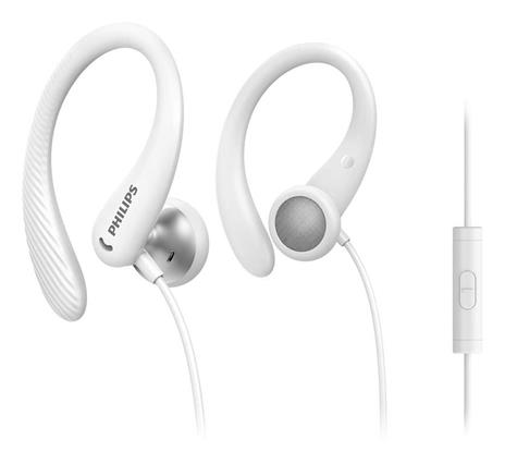 Philips TAA1105WT/00 cuffia e auricolare Aggancio, Auricolare Bianco