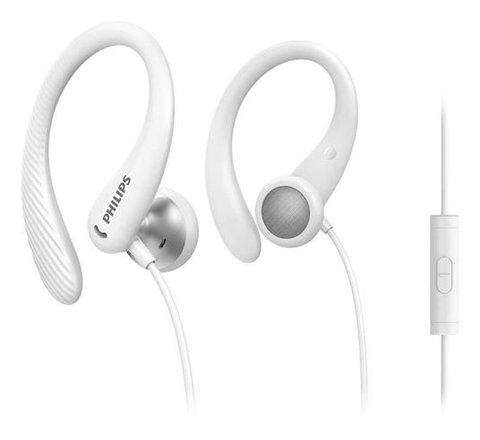 Philips TAA1105WT/00 cuffia e auricolare Aggancio, Auricolare Bianco