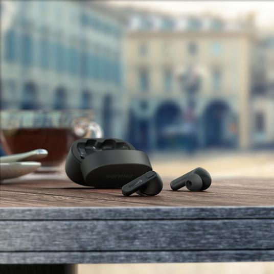 Philips 2000 series TAT2206BK/00 cuffia e auricolare True Wireless Stereo  (TWS) In-ear Musica e Chiamate Bluetooth Nero - Philips - TV e Home Cinema,  Audio e Hi-Fi | IBS