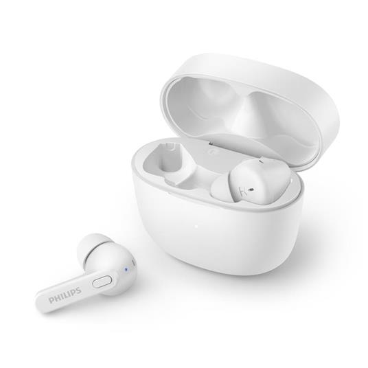 Philips 2000 series TAT2206WT/00 cuffia e auricolare True Wireless Stereo  (TWS) In-ear Musica e Chiamate Bluetooth Bianco - Philips - TV e Home  Cinema, Audio e Hi-Fi | IBS