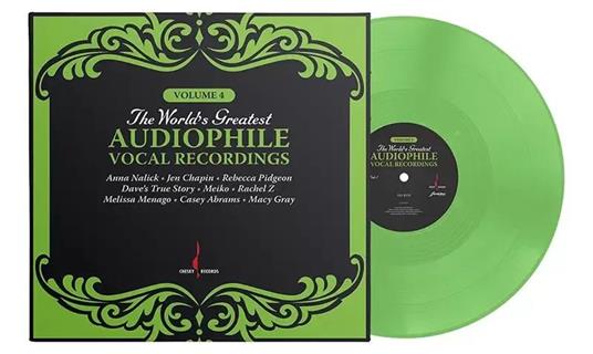 #4 World's Greatest Audiophile Vocal Recordings - Vinile LP