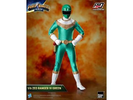 Power Rangers Zeo Figzero Action Figura 1/6 Ranger Iv Green 30 Cm Threezero