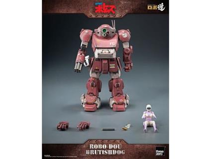 Armored Trooper Votoms Robo-dou Action Figura Brutishdog 15 Cm Threezero