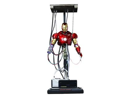 Iron Man Movie Masterpiece Action Figura 1/6 Iron Man Mark Iii (construction Version) 39 Cm Hot Toys