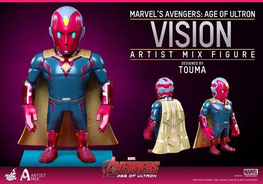 Avengers Age Of Ultron Artist Mix Bobble Head Vision 13 Cm - 8