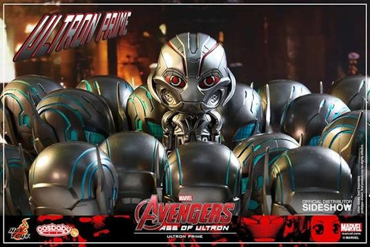 Action figure Hot Toys. Avengers Age Of Ultron Cosbaby (S) Mini a Series 2 Ultron Prime 9 Cm - 4