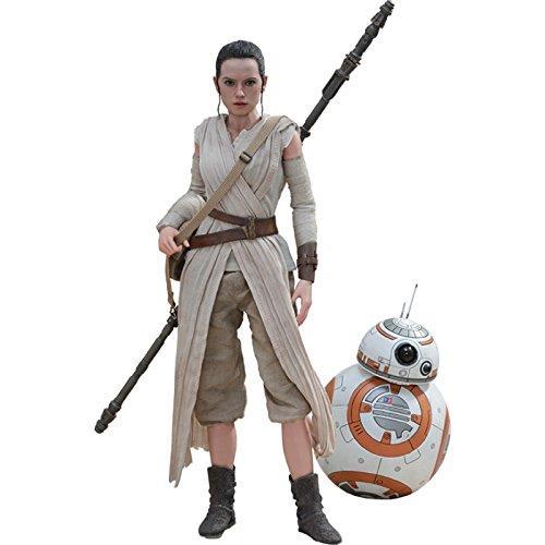 Action Figure Hot Toys Movie Masterpiece Star Wars Episode Vii The Force Awakens. Rey & Bb-8 - 2