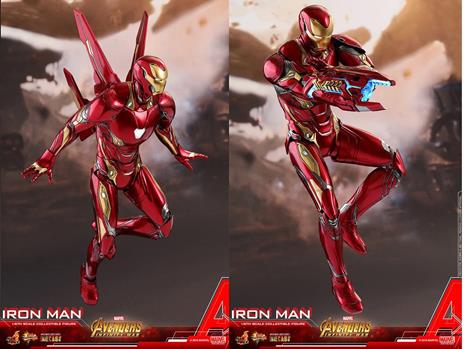 figurina Hot Toys MMS473D23 - Marvel Comics - Avengers 3 : Infinity War - Iron Man Mark50 - 3