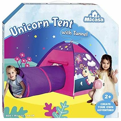 Tenda Unicorno Arcobaleno con Tunnel (FVS402-18)