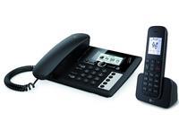Telekom Sinus PA 207 Plus 1 Telefono analogico/DECT Nero Identificatore di chiamata