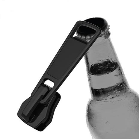 Apribottiglia Zipper Bottle Opener Black - 2