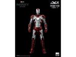 Infinity Saga Dlx Action Figura 1/12 Iron Man Mark 5 17 Cm Threezero
