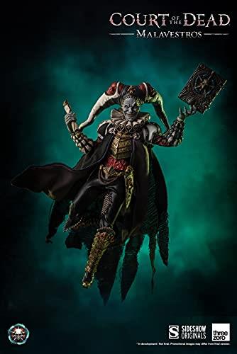 Threezero 1:6 Malavestros-Corte dei Morti Court of The Dead Personaggio da Collezione Premium, Multicolore, 3Z02170W0 - 2