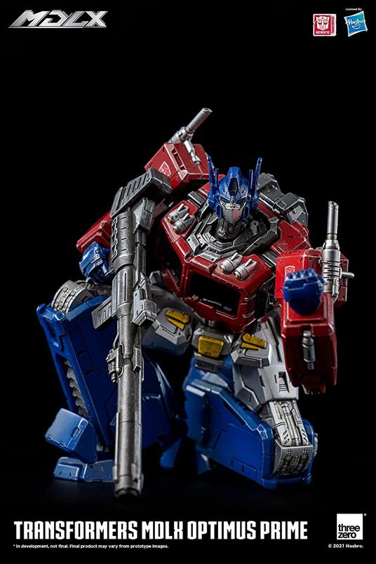 Transformers Mdlx Action Figura Optimus Prime 18 Cm Threezero - 5