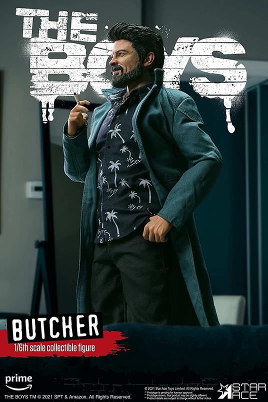 The Boys My Favourite Movie Action Figura 1/6 Billy Butcher (normal Version) 30 Cm Star Ace Toys - 3