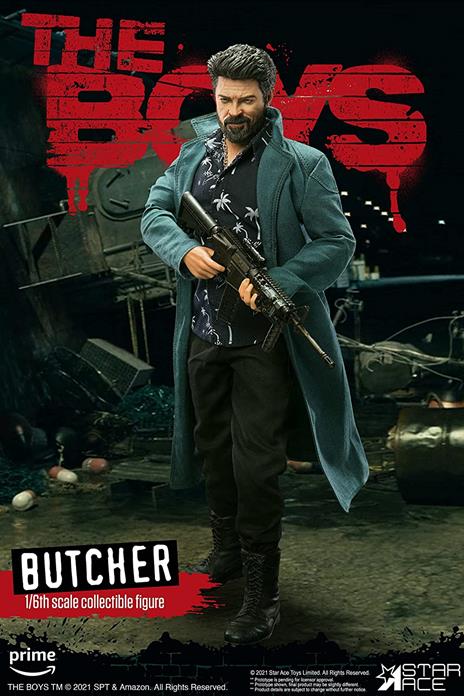 The Boys My Favourite Movie Action Figura 1/6 Billy Butcher (normal Version) 30 Cm Star Ace Toys - 4