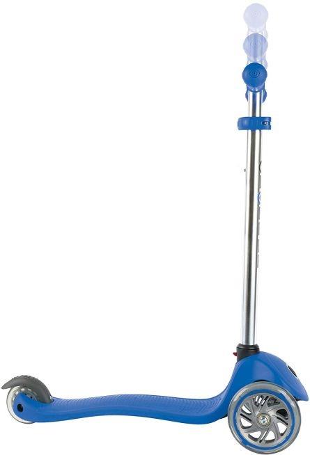 Monopattino a 3 Ruote a LED 3 Altezze Max 50Kg Globber PRIMO Fantasy Lights Up USA Blu - 3