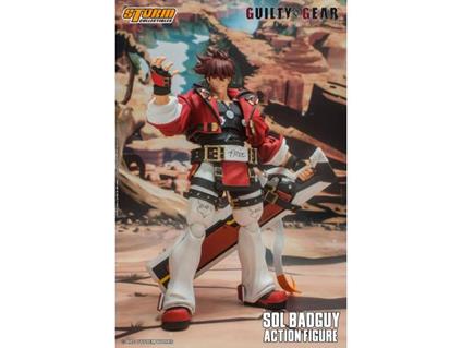 Guilty Gear Action Figura 1/12 Sol Badguy 18 Cm Storm Collectibles