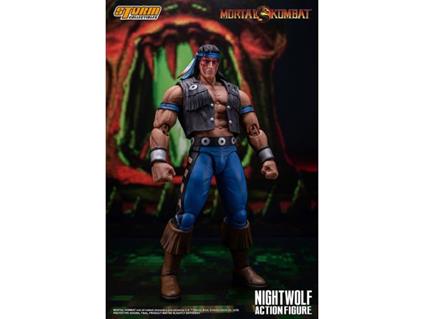 Mortal Kombat Action Figura 1/12 Nightwolf 18 Cm Storm Collectibles