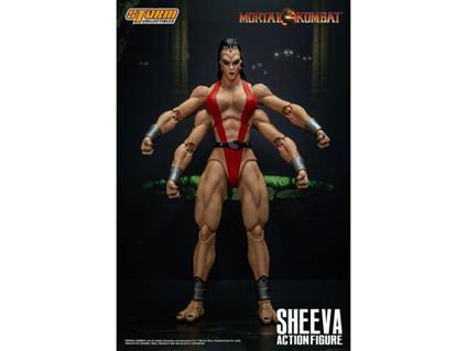 Mortal Kombat Action Figura 1/12 Sheeva 18 Cm Storm Collectibles