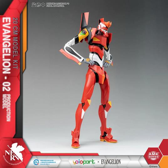 Yolopark - Neon Genesis Evangelion - AMK Series Plastic Model Kit Eva-02 20 cm - 2
