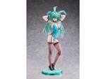 Original Character Pvc Statua 1/4 Green Twin Tail Bunny-chan 43 Cm Partylook