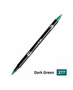 Tombow Confezione Pz 6 Pennarello Dual Brush 277-Dark Green